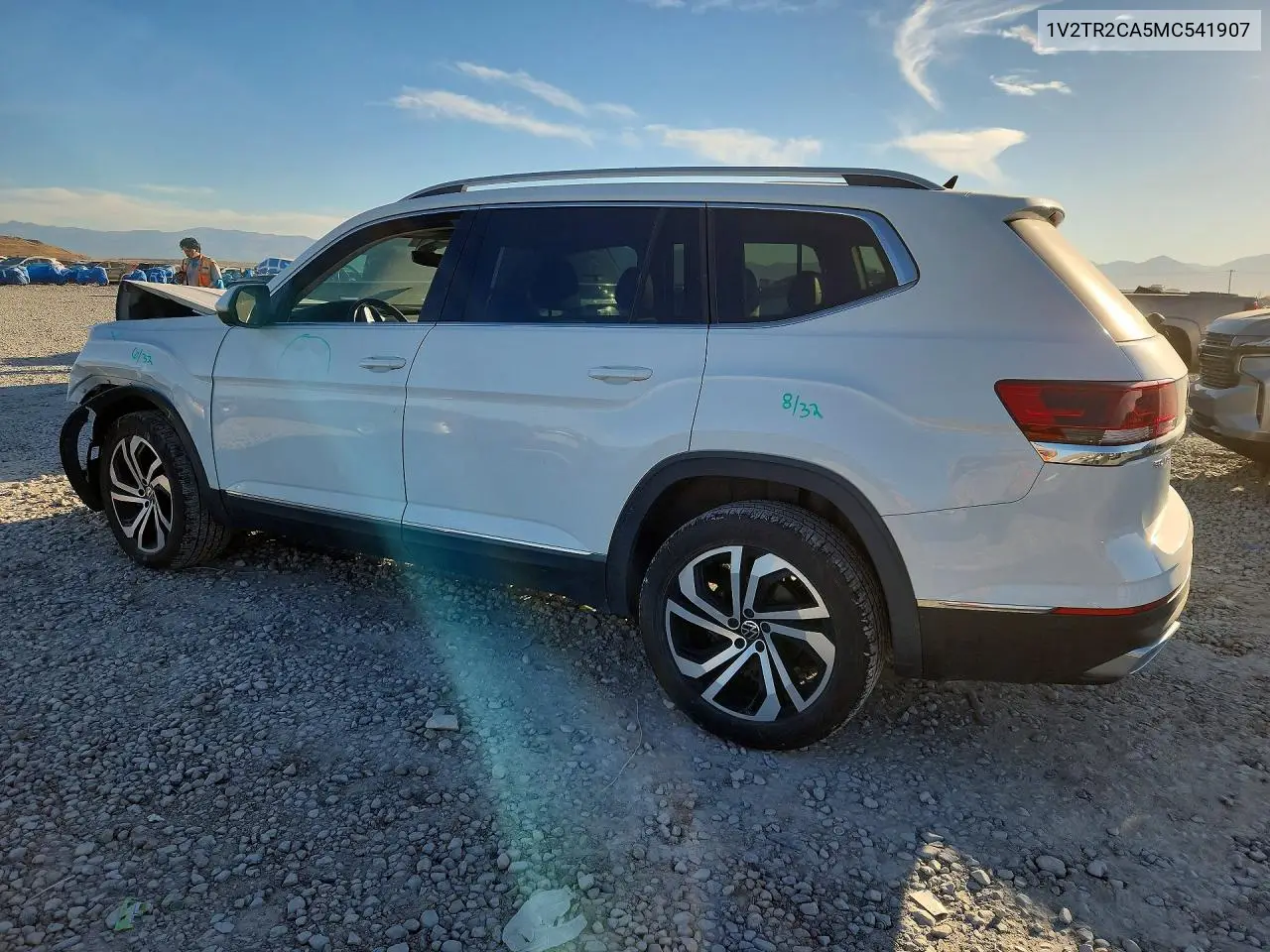 VOLKSWAGEN ATLAS 2021, VIN 1V2TR2CA5MC541907