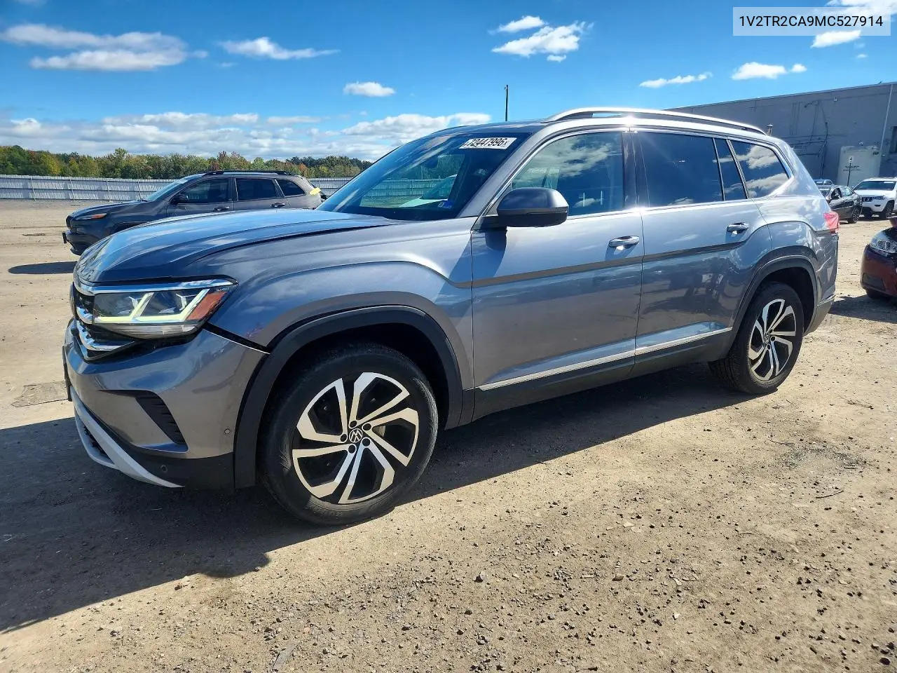 VOLKSWAGEN ATLAS 2021, VIN 1V2TR2CA9MC527914