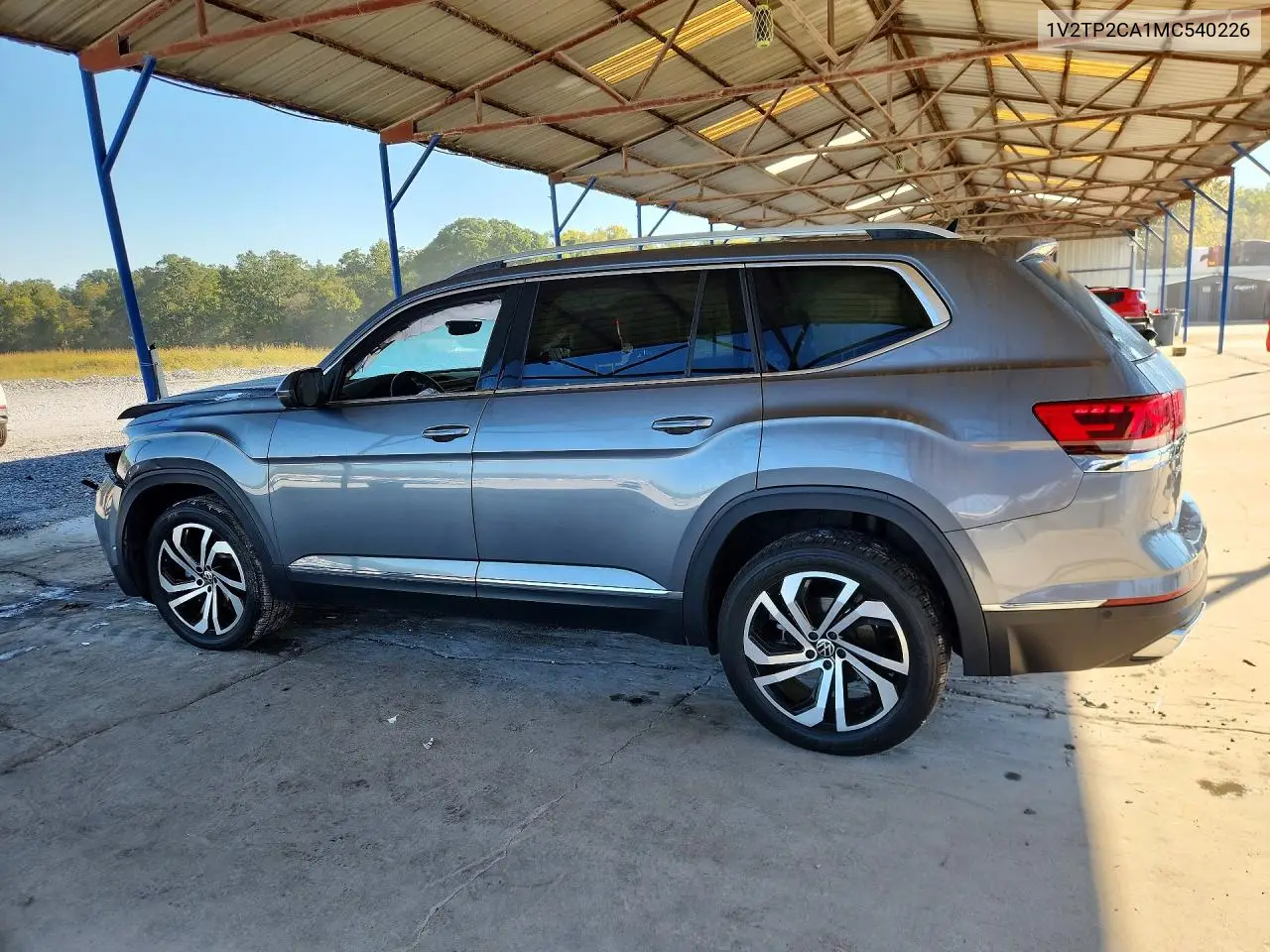 2021 VOLKSWAGEN ATLAS VIN 1V2TP2CA1MC540226 — фото 2
