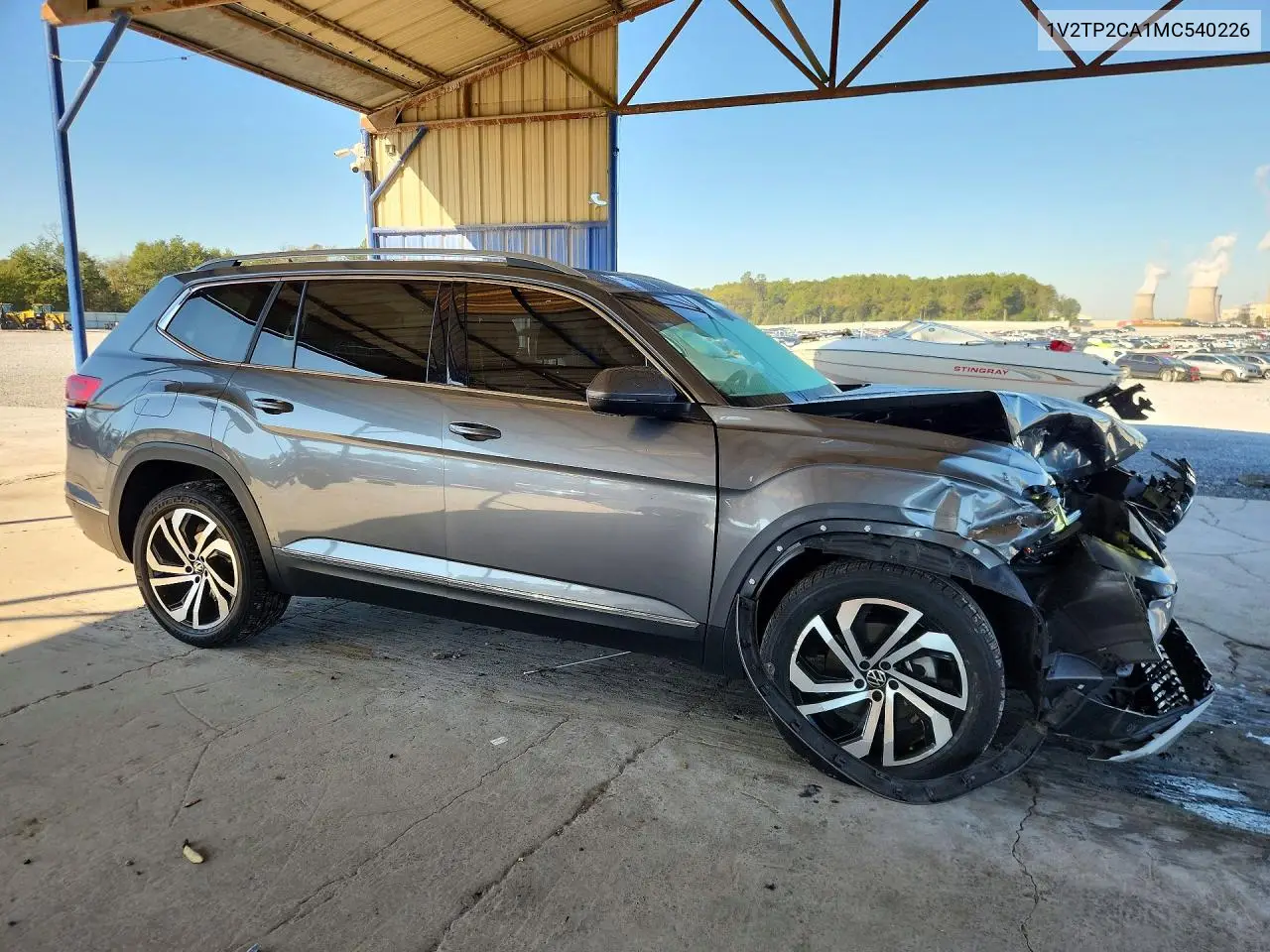 2021 VOLKSWAGEN ATLAS VIN 1V2TP2CA1MC540226 — фото 4