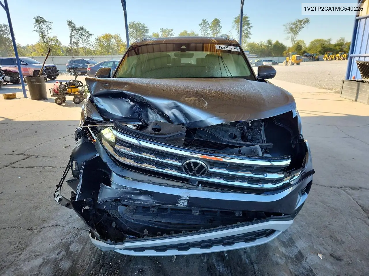 2021 VOLKSWAGEN ATLAS VIN 1V2TP2CA1MC540226 — фото 5