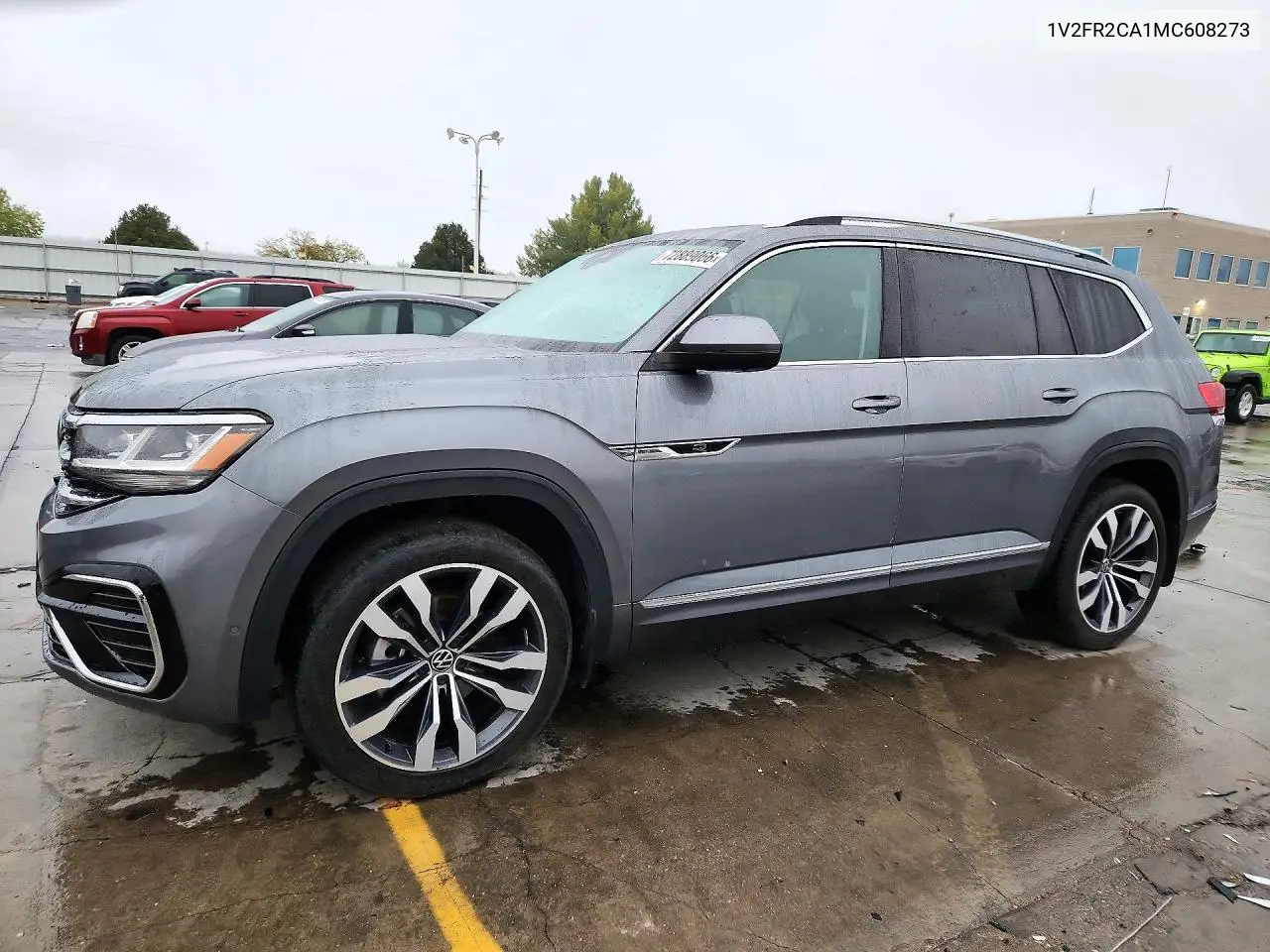 VOLKSWAGEN ATLAS 2021, VIN 1V2FR2CA1MC608273