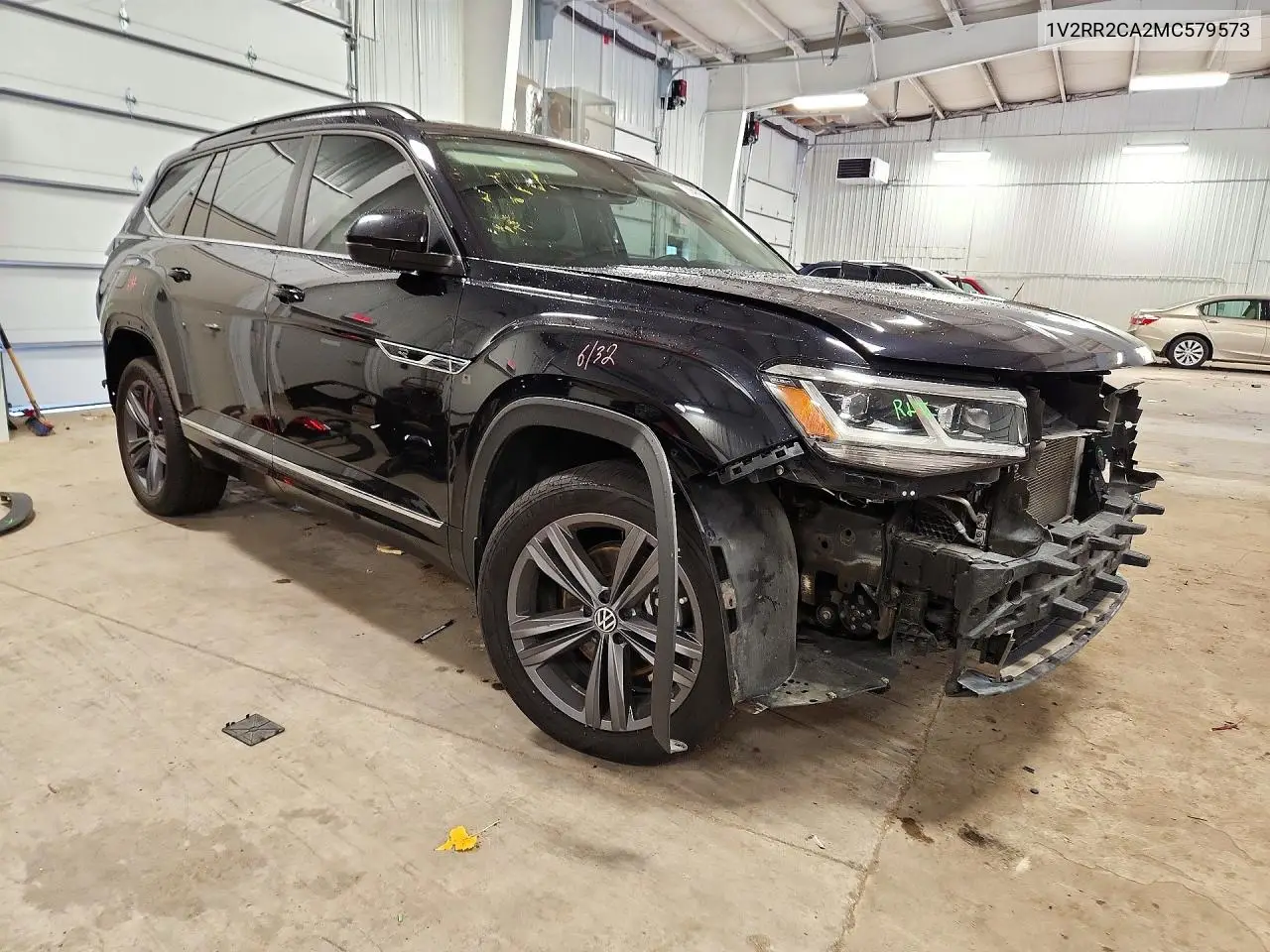 2021 VOLKSWAGEN ATLAS VIN 1V2RR2CA2MC579573 — фото 4