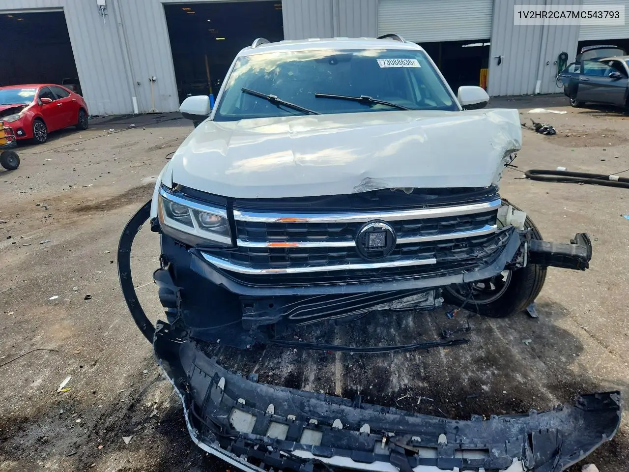 2021 VOLKSWAGEN ATLAS VIN 1V2HR2CA7MC543793 — фото 5