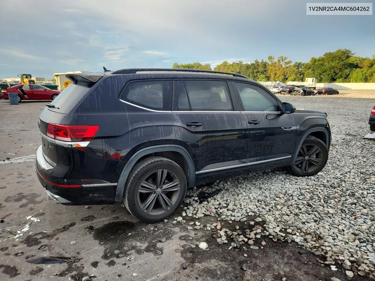 2021 VOLKSWAGEN ATLAS VIN 1V2NR2CA4MC604262 — фото 3