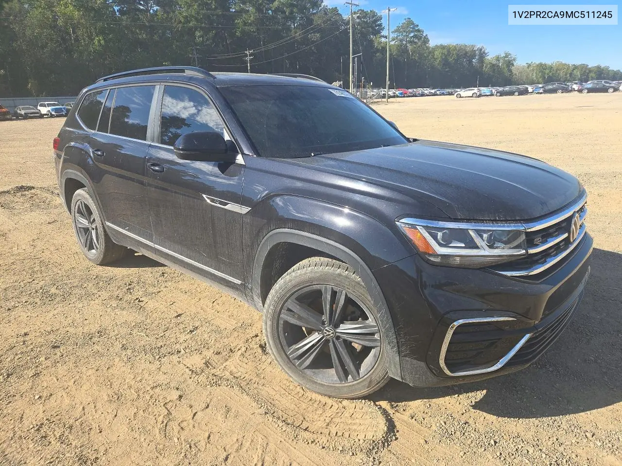 2021 VOLKSWAGEN ATLAS VIN 1V2PR2CA9MC511245 — фото 4
