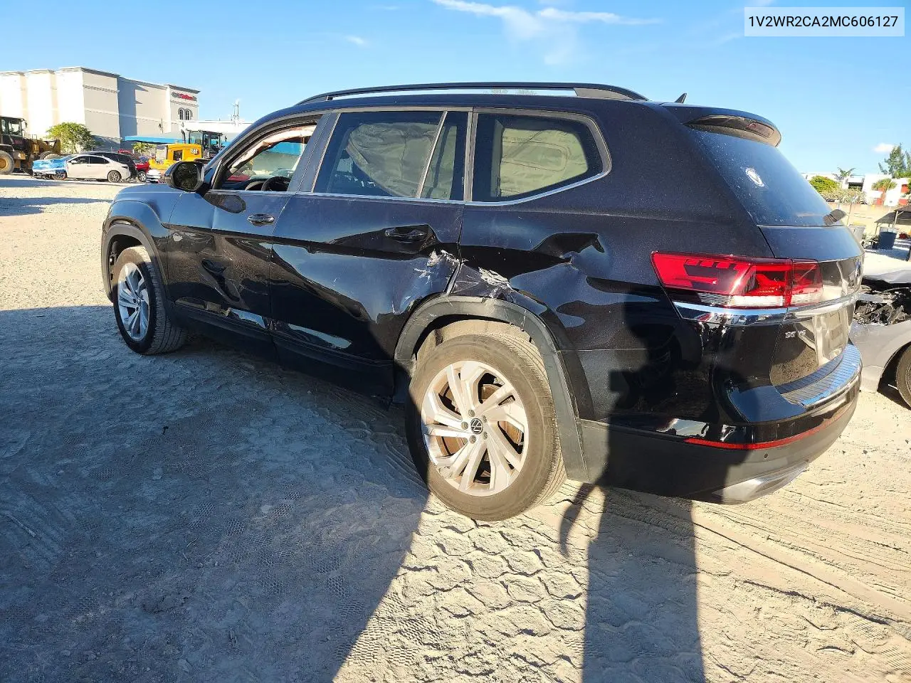2021 VOLKSWAGEN ATLAS VIN 1V2WR2CA2MC606127 — фото 2