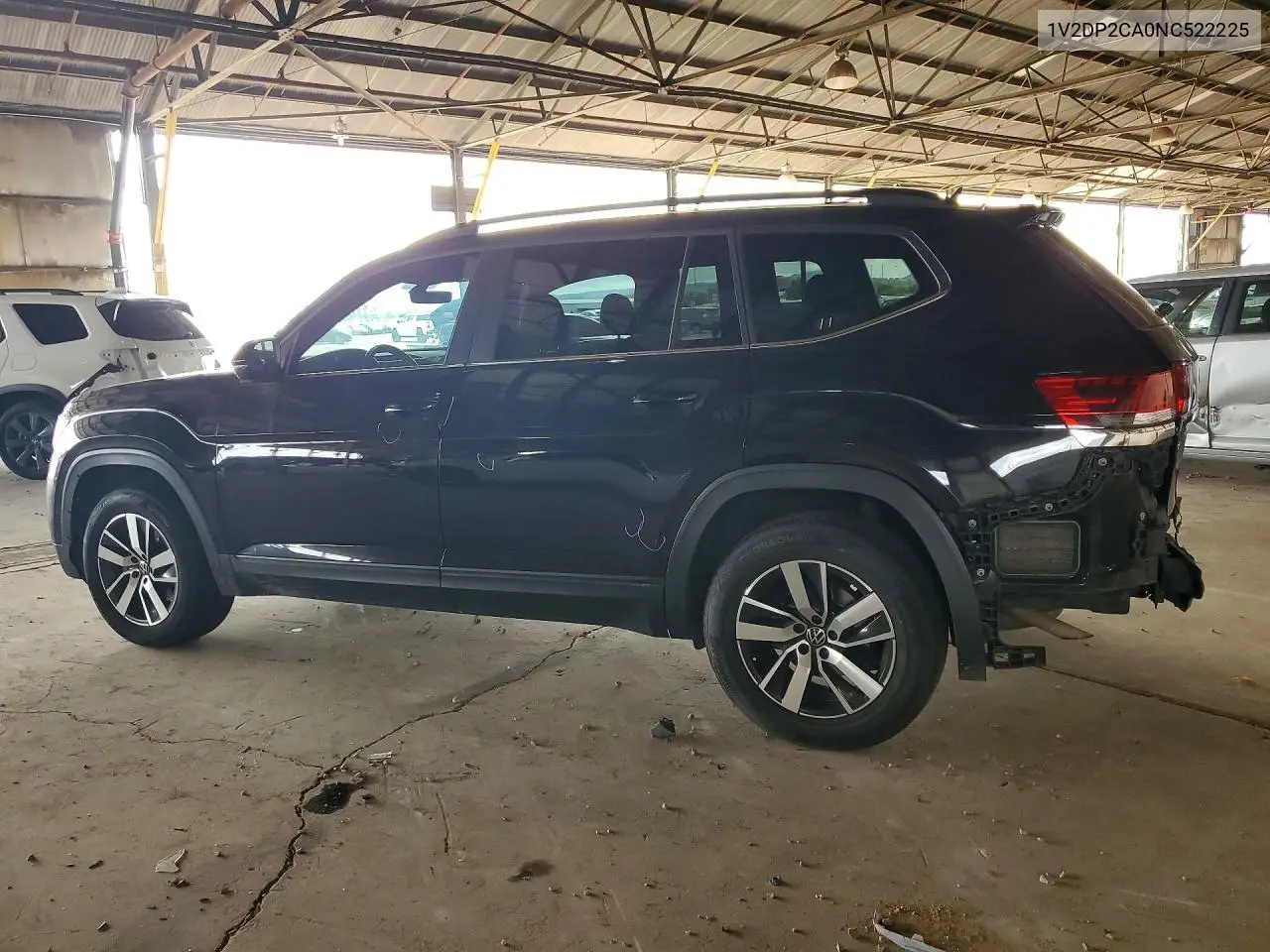 2022 VOLKSWAGEN ATLAS VIN 1V2DP2CA0NC522225 — фото 2