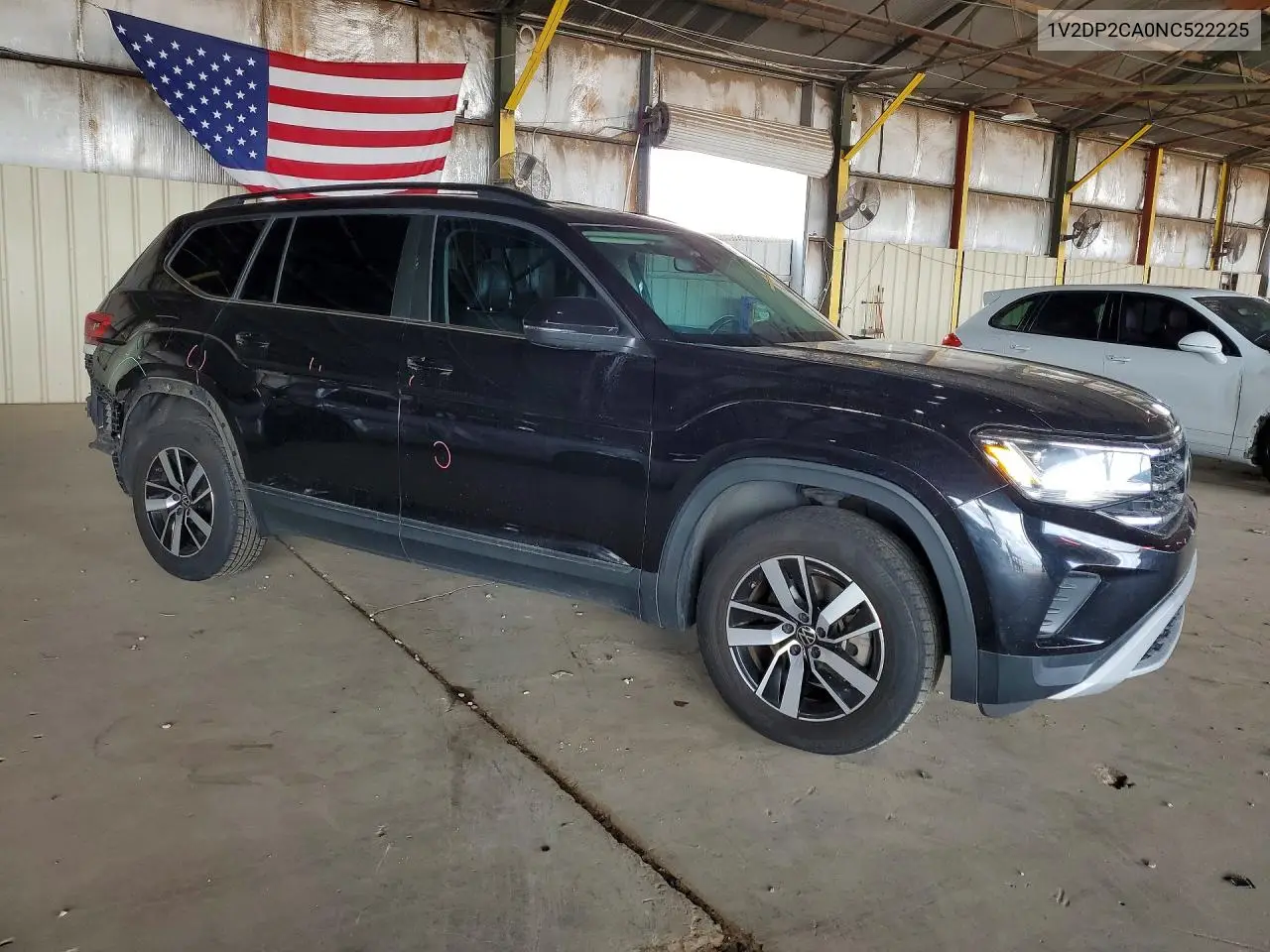 2022 VOLKSWAGEN ATLAS VIN 1V2DP2CA0NC522225 — фото 4
