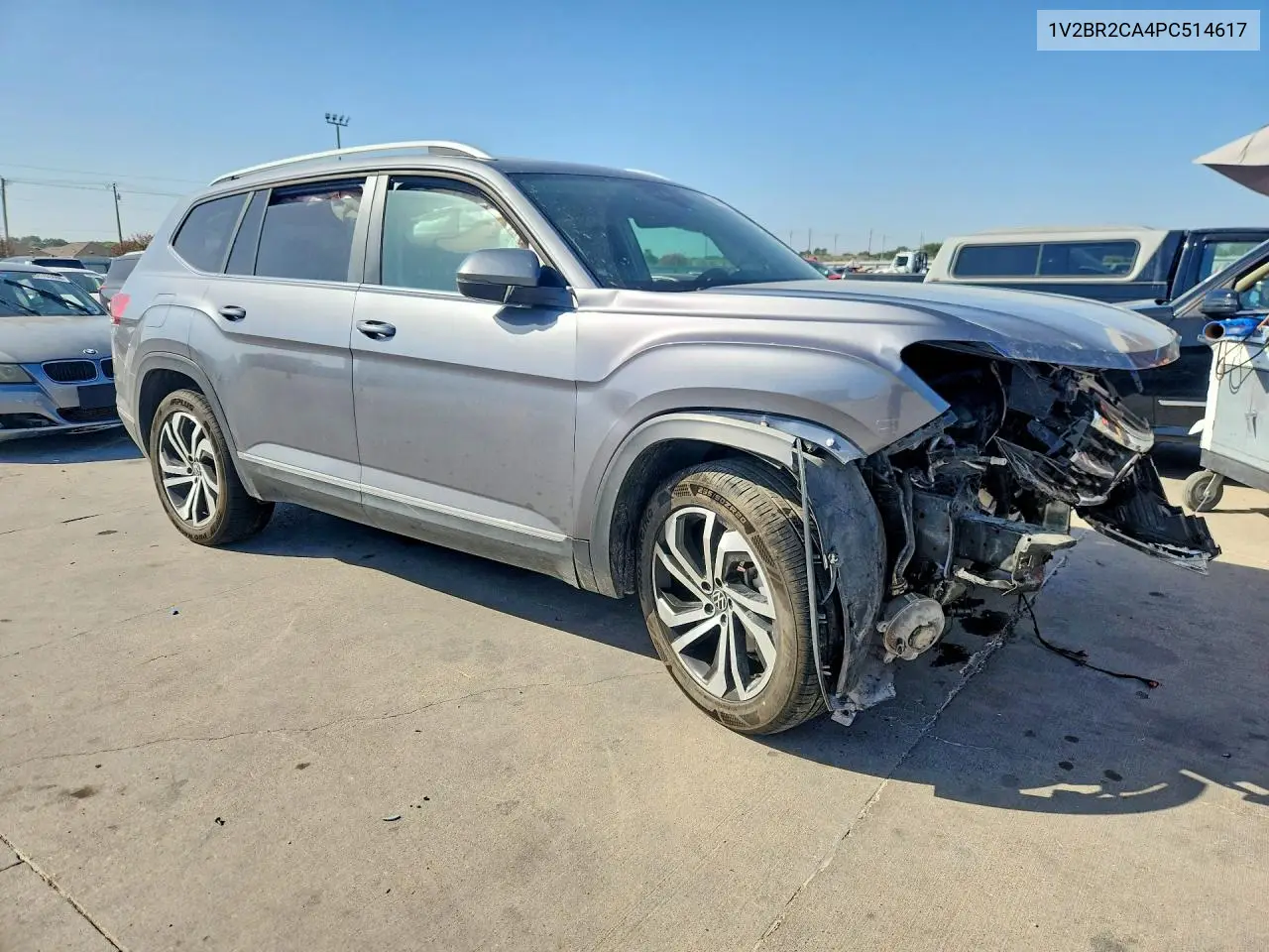 2023 VOLKSWAGEN ATLAS VIN 1V2BR2CA4PC514617 — фото 4