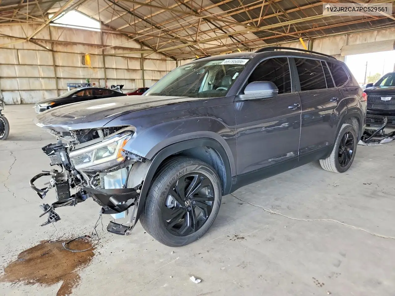 VOLKSWAGEN ATLAS 2023, VIN 1V2JR2CA7PC529561
