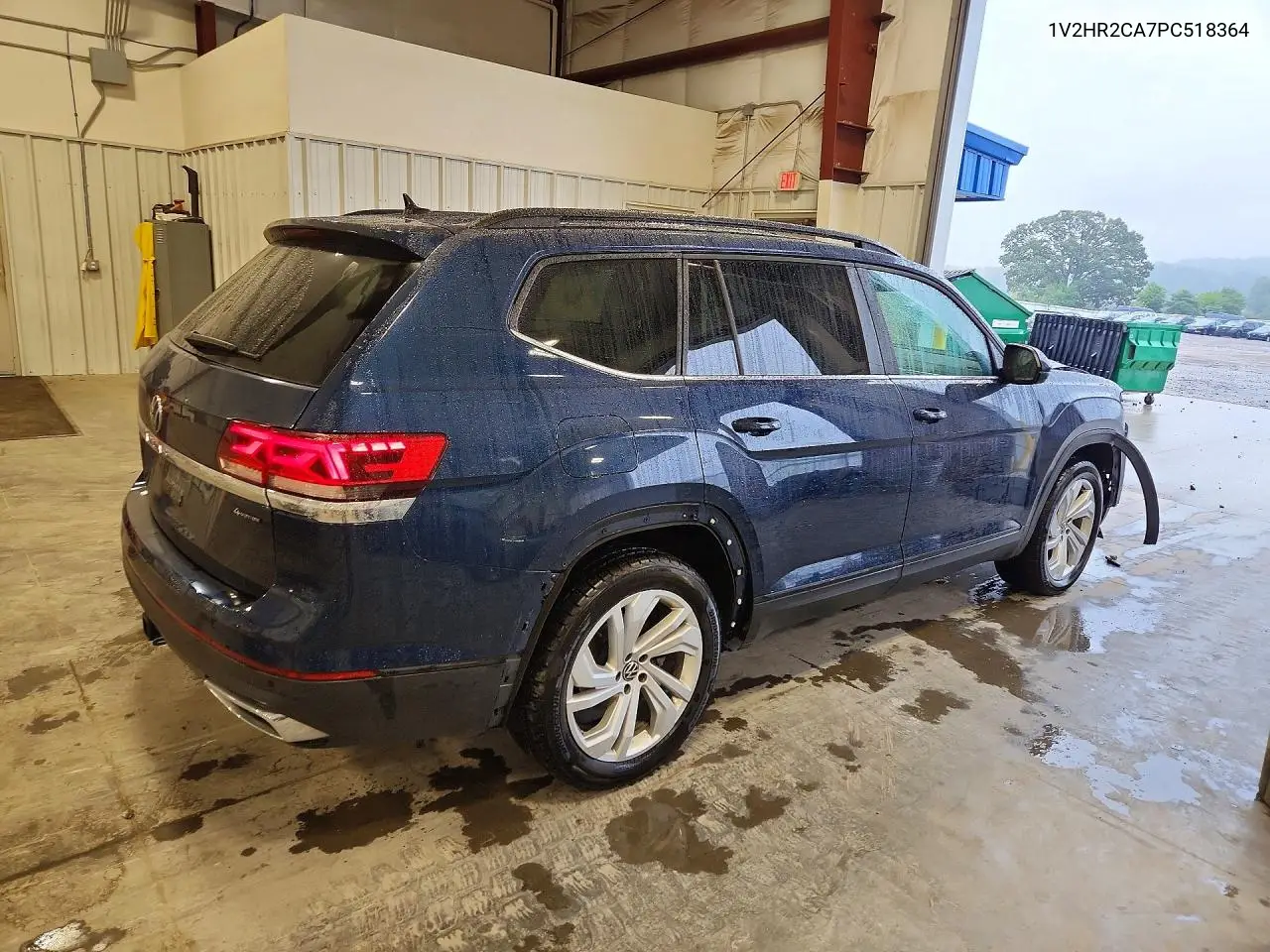 2023 VOLKSWAGEN ATLAS VIN 1V2HR2CA7PC518364 — фото 3