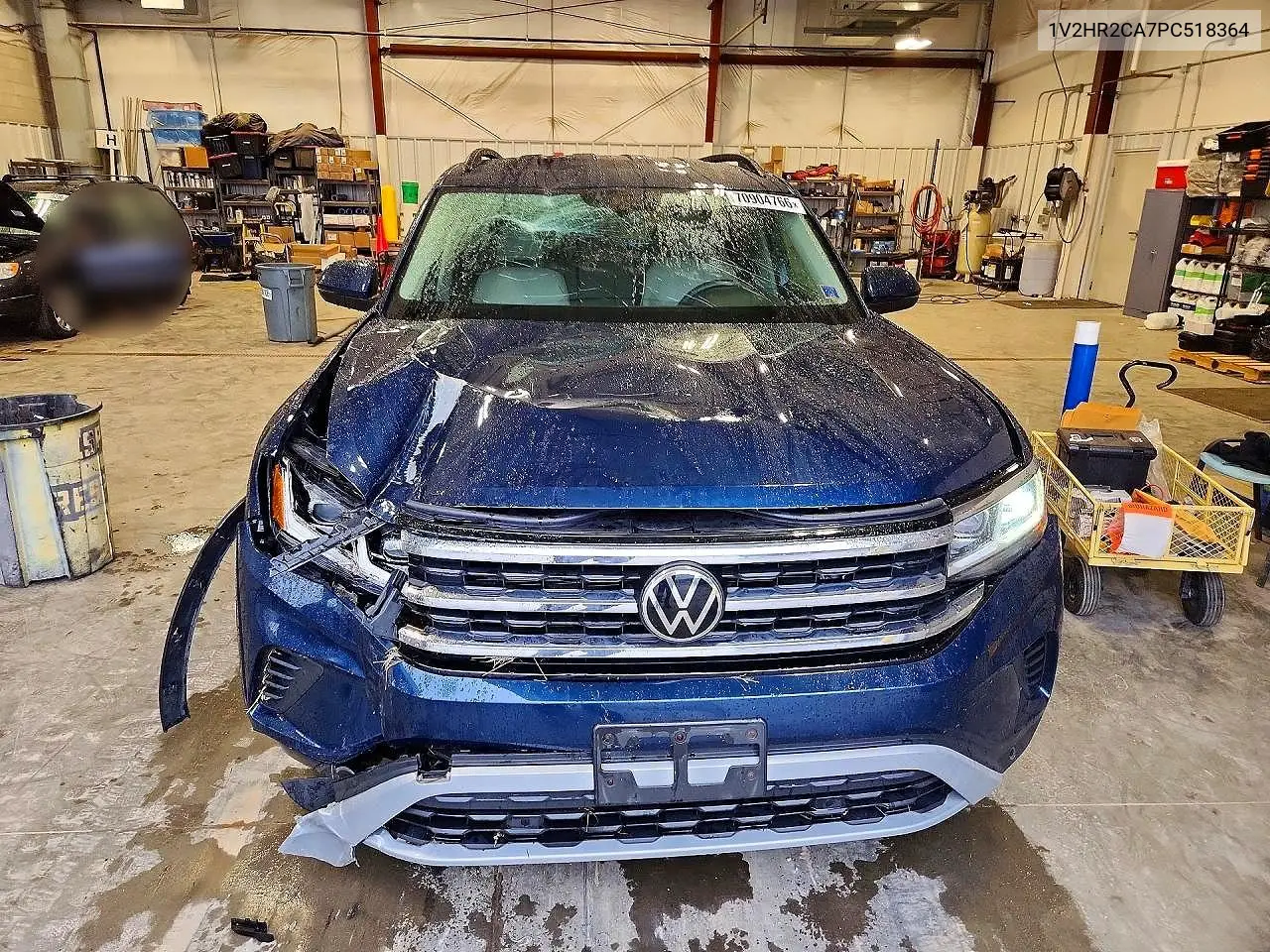 2023 VOLKSWAGEN ATLAS VIN 1V2HR2CA7PC518364 — фото 5