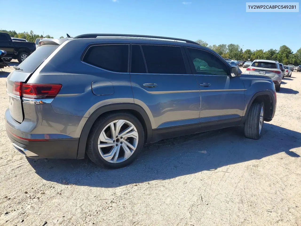 2023 VOLKSWAGEN ATLAS VIN 1V2WP2CA8PC549281 — фото 3