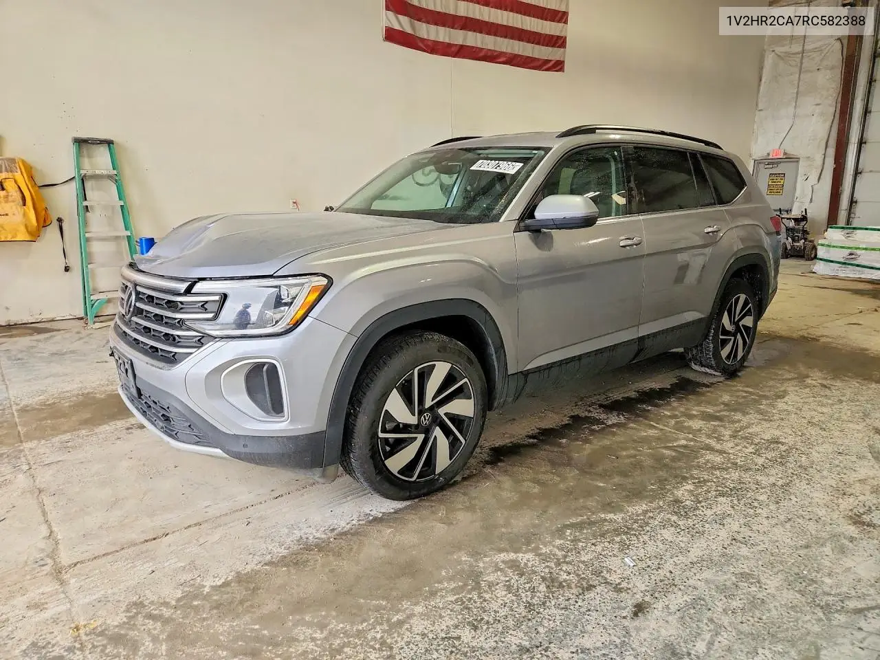 VOLKSWAGEN ATLAS 2024, VIN 1V2HR2CA7RC582388
