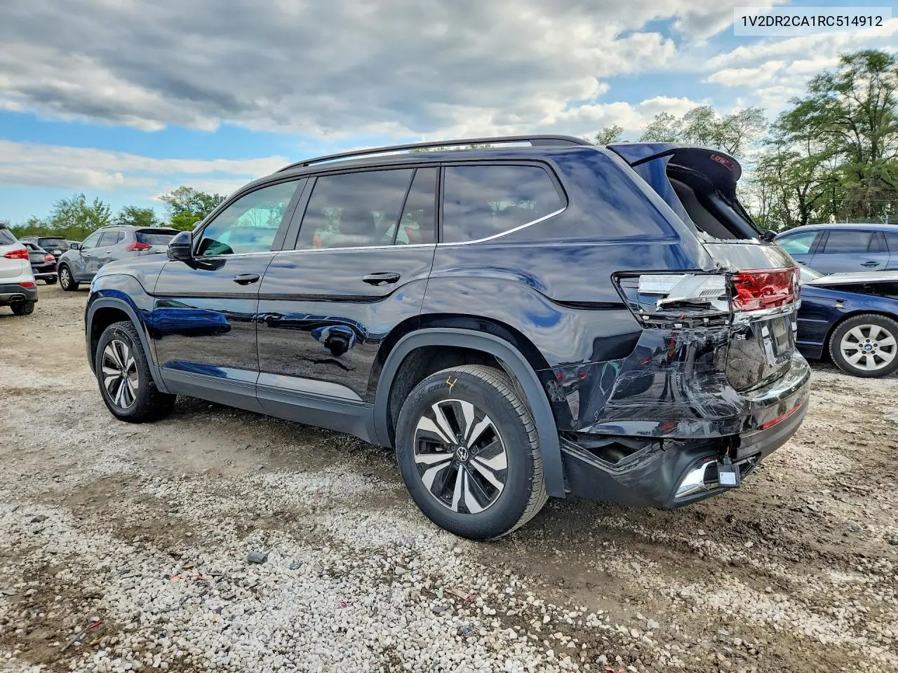 2024 VOLKSWAGEN ATLAS VIN 1V2DR2CA1RC514912 — фото 2