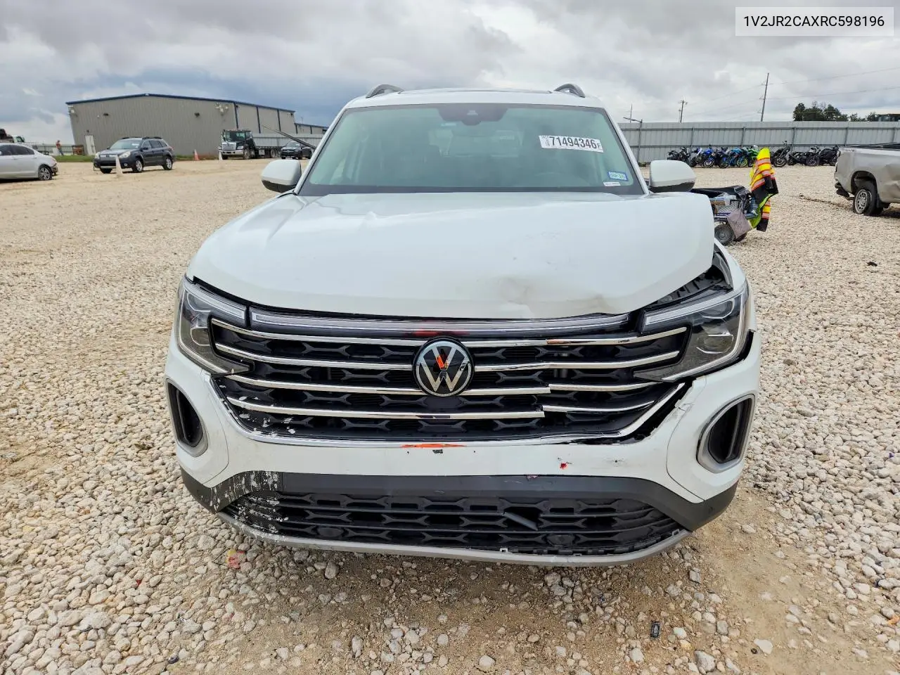 2024 VOLKSWAGEN ATLAS VIN 1V2JR2CAXRC598196 — фото 5