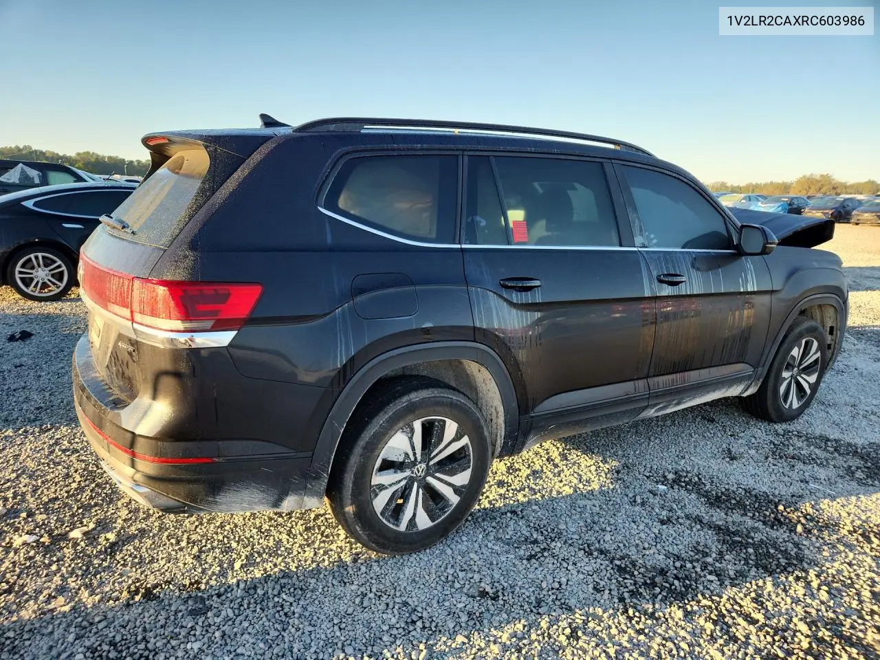 2024 VOLKSWAGEN ATLAS VIN 1V2LR2CAXRC603986 — фото 3
