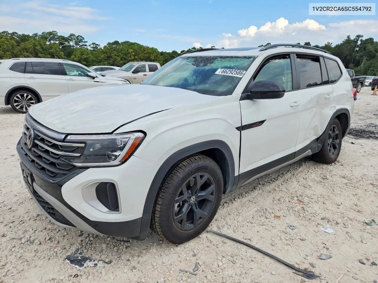 VOLKSWAGEN ATLAS 2025, VIN 1V2CR2CA6SC554792