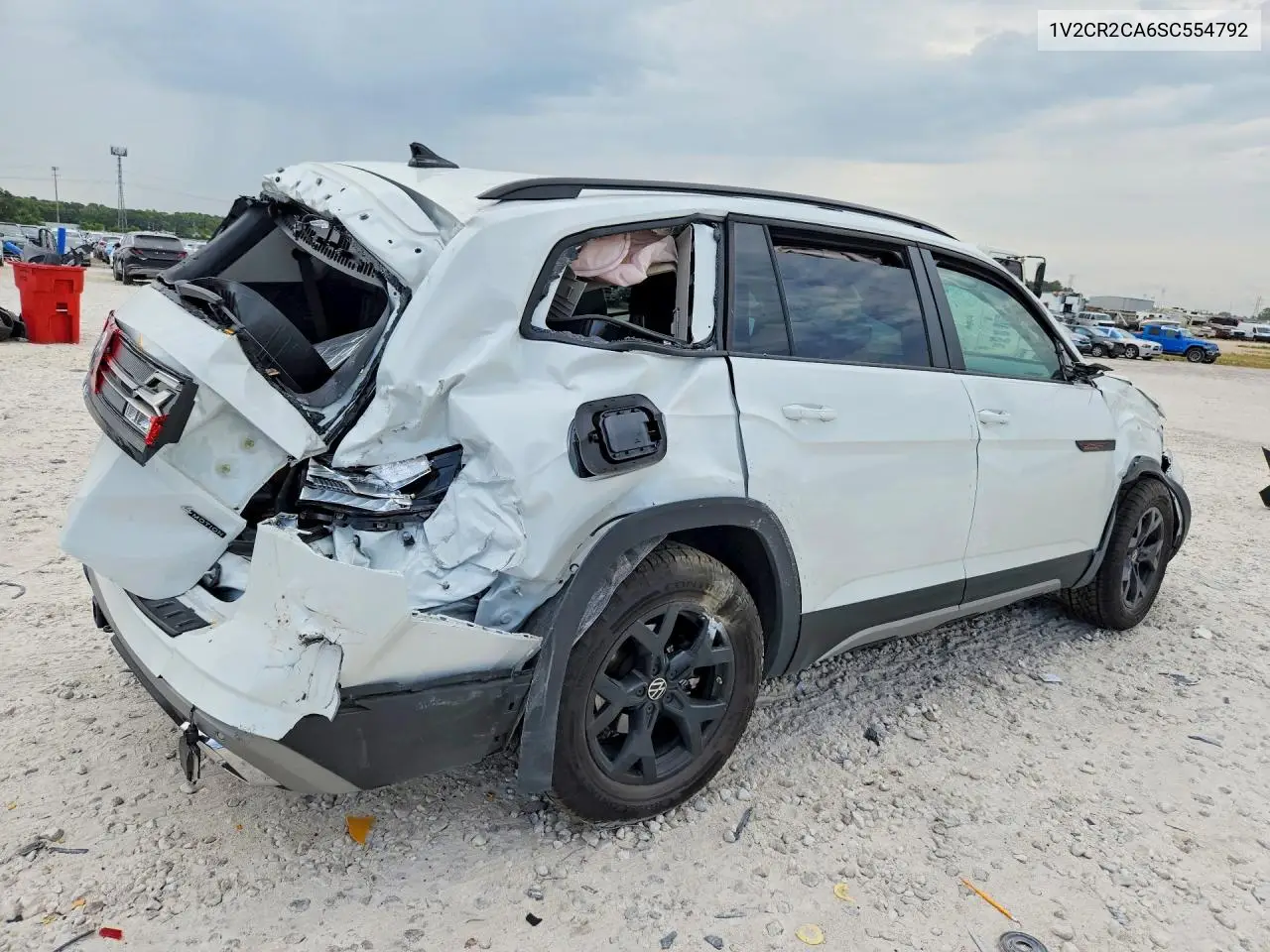 2025 VOLKSWAGEN ATLAS VIN 1V2CR2CA6SC554792 — фото 3