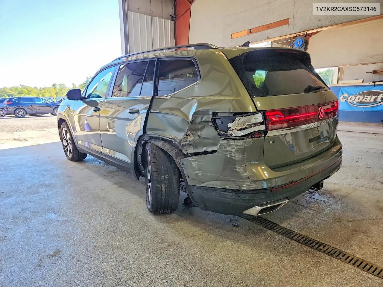 2025 VOLKSWAGEN ATLAS VIN 1V2KR2CAXSC573146 — фото 2