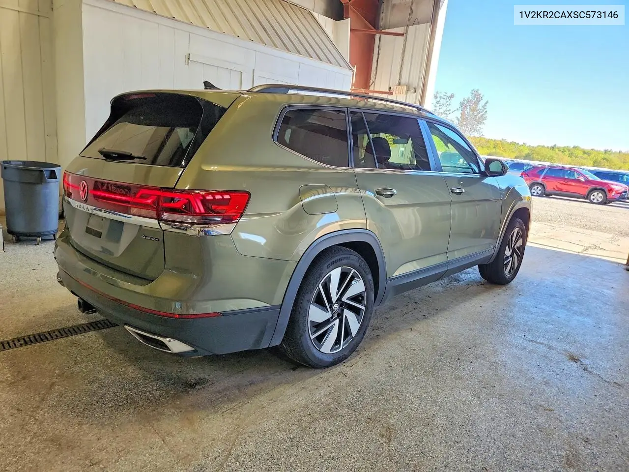 2025 VOLKSWAGEN ATLAS VIN 1V2KR2CAXSC573146 — фото 3