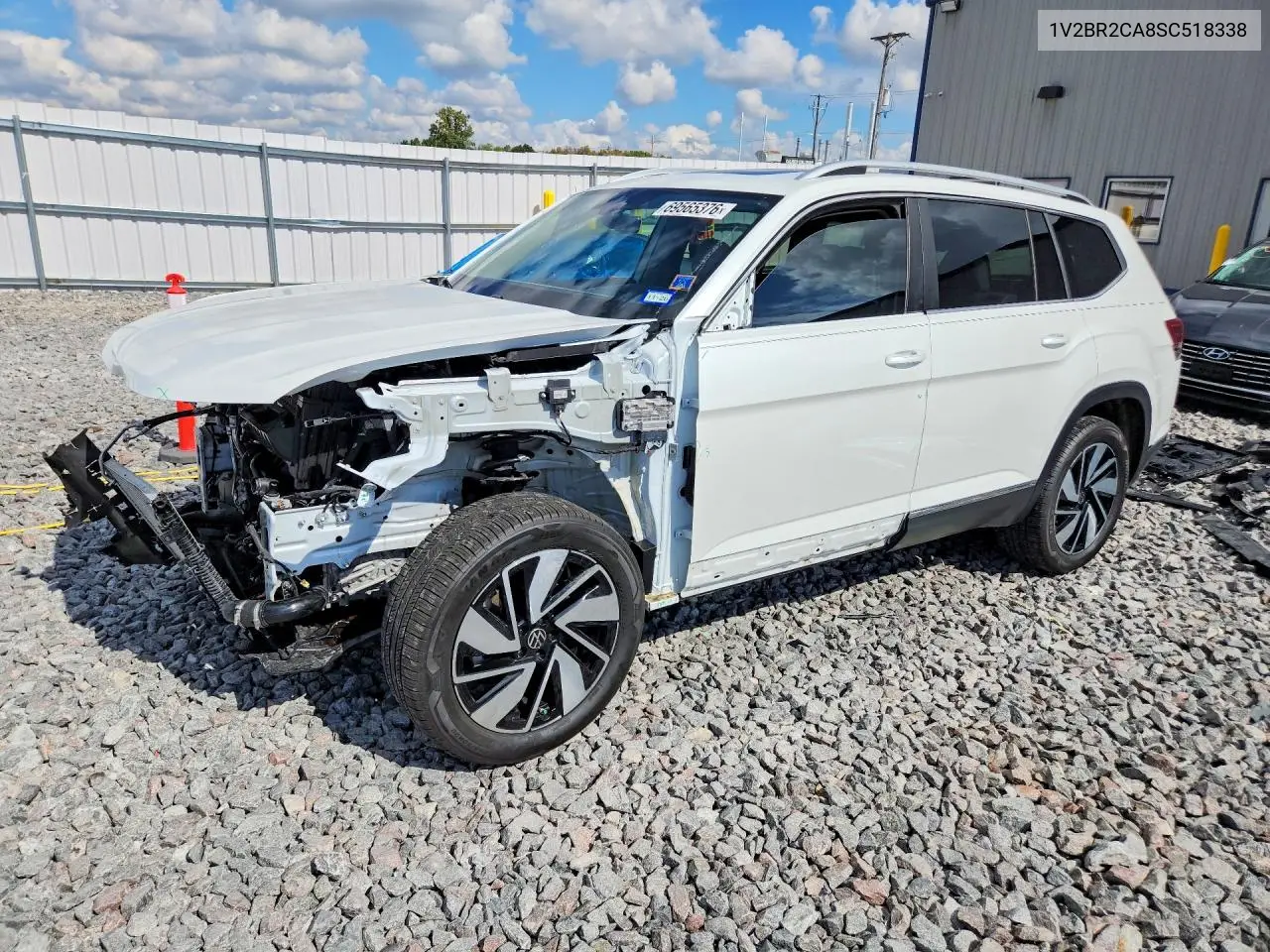 VOLKSWAGEN ATLAS 2025, VIN 1V2BR2CA8SC518338
