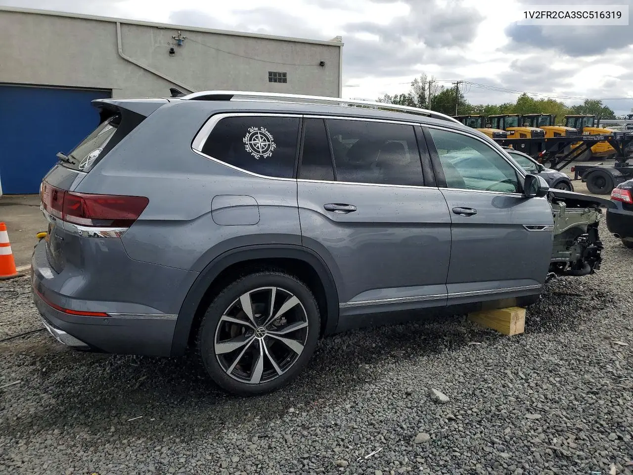 2025 VOLKSWAGEN ATLAS VIN 1V2FR2CA3SC516319 — фото 3