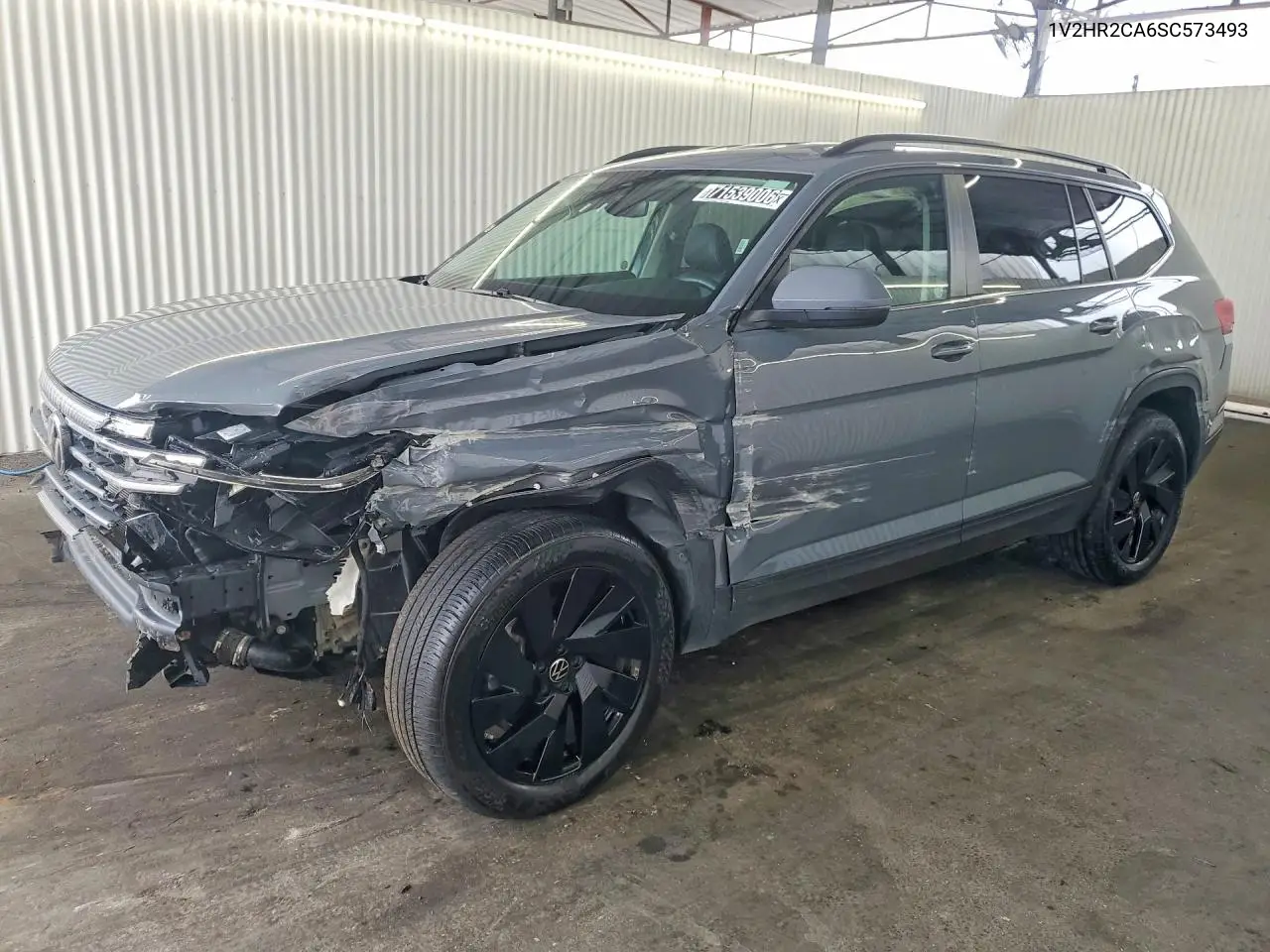 VOLKSWAGEN ATLAS 2025, VIN 1V2HR2CA6SC573493