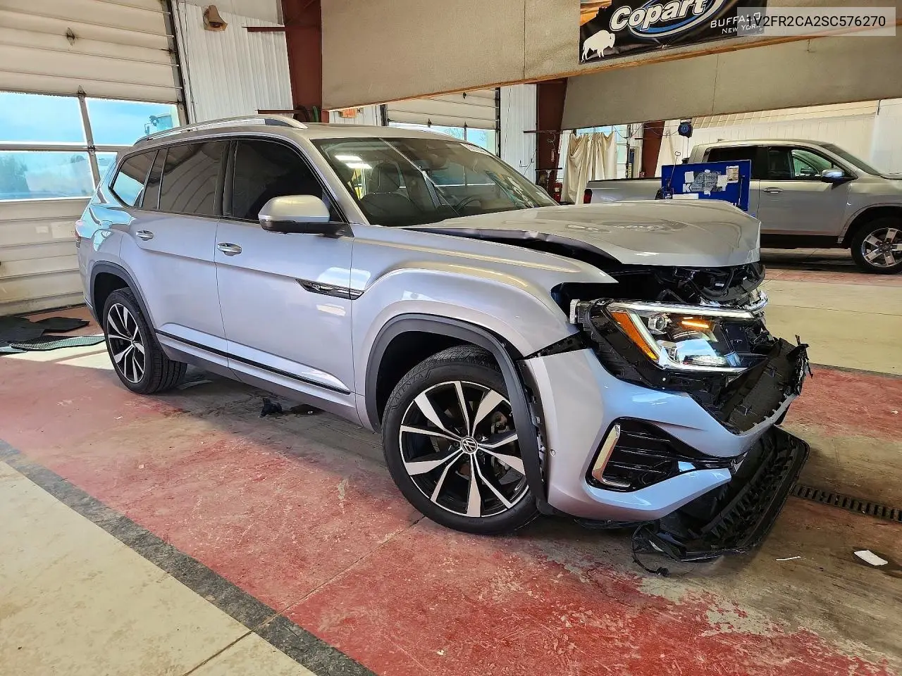 2025 VOLKSWAGEN ATLAS VIN 1V2FR2CA2SC576270 — фото 4