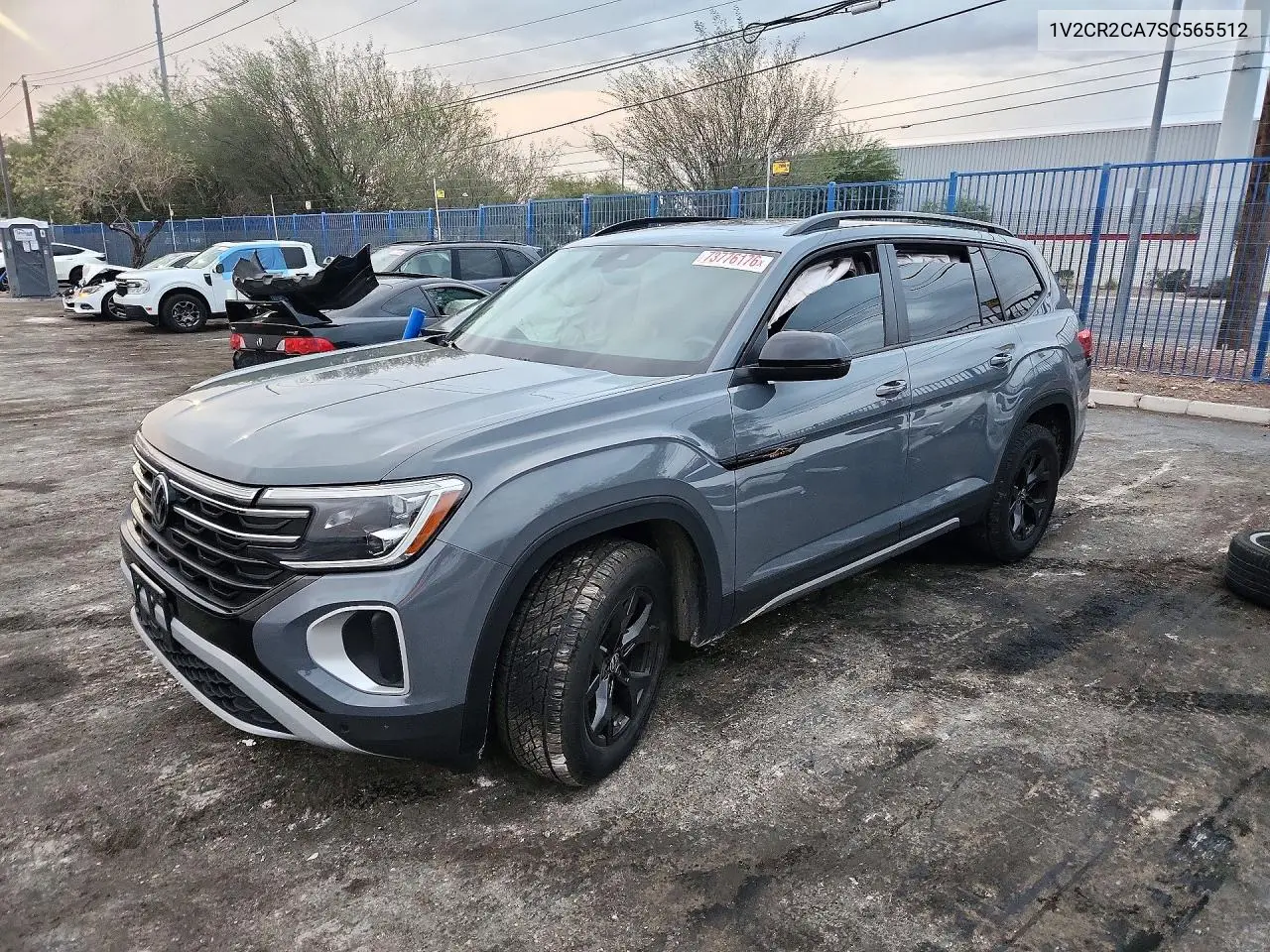 VOLKSWAGEN ATLAS 2025, VIN 1V2CR2CA7SC565512
