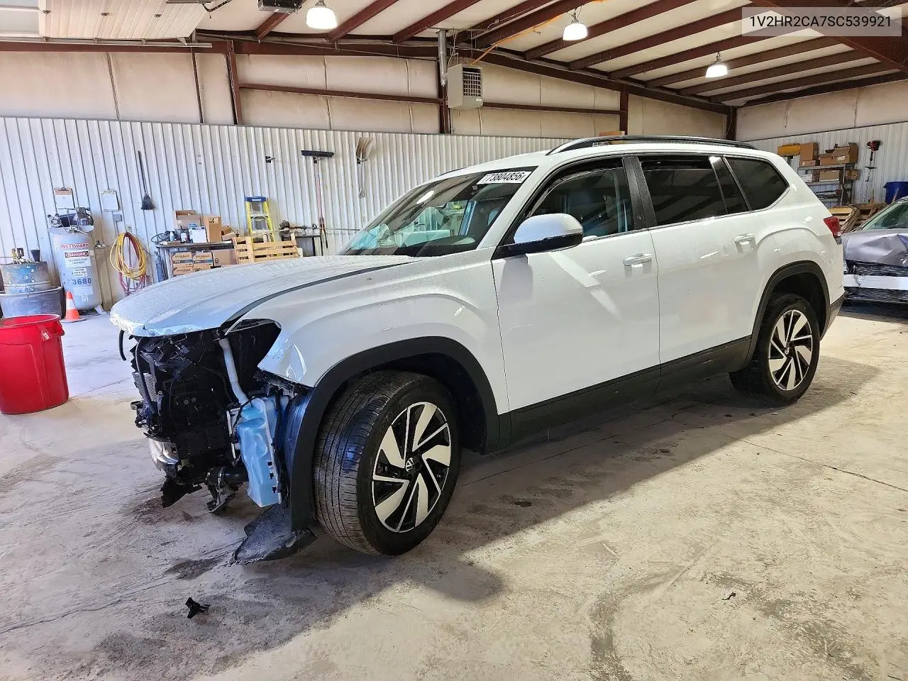 VOLKSWAGEN ATLAS 2025, VIN 1V2HR2CA7SC539921