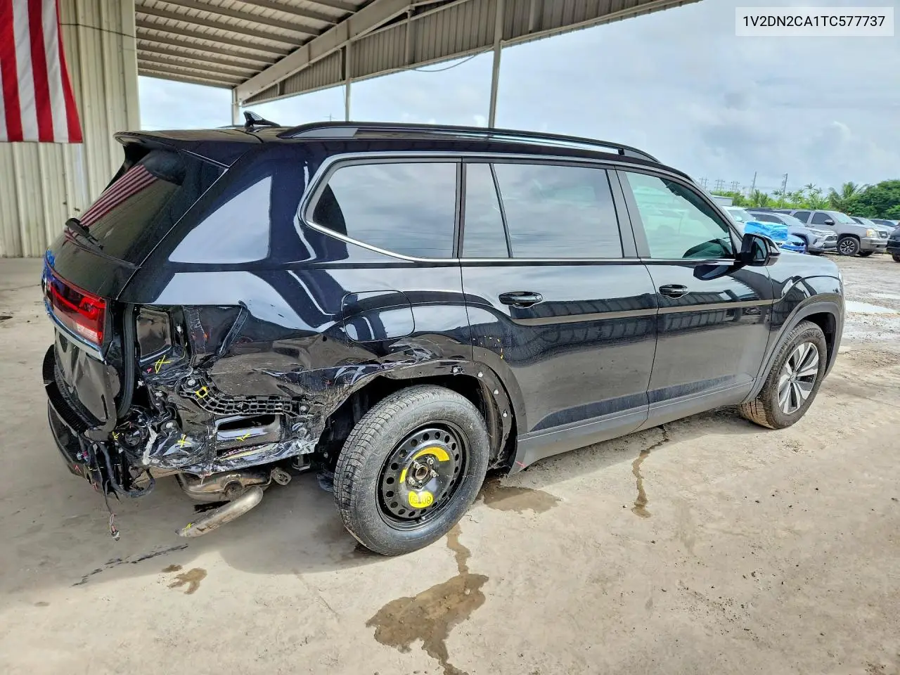 2026 VOLKSWAGEN ATLAS VIN 1V2DN2CA1TC577737 — фото 3