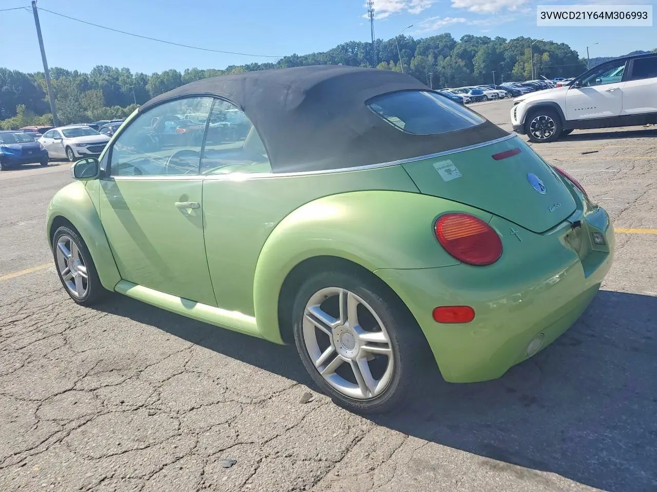 2004 VOLKSWAGEN BEETLE VIN 3VWCD21Y64M306993 — фото 2