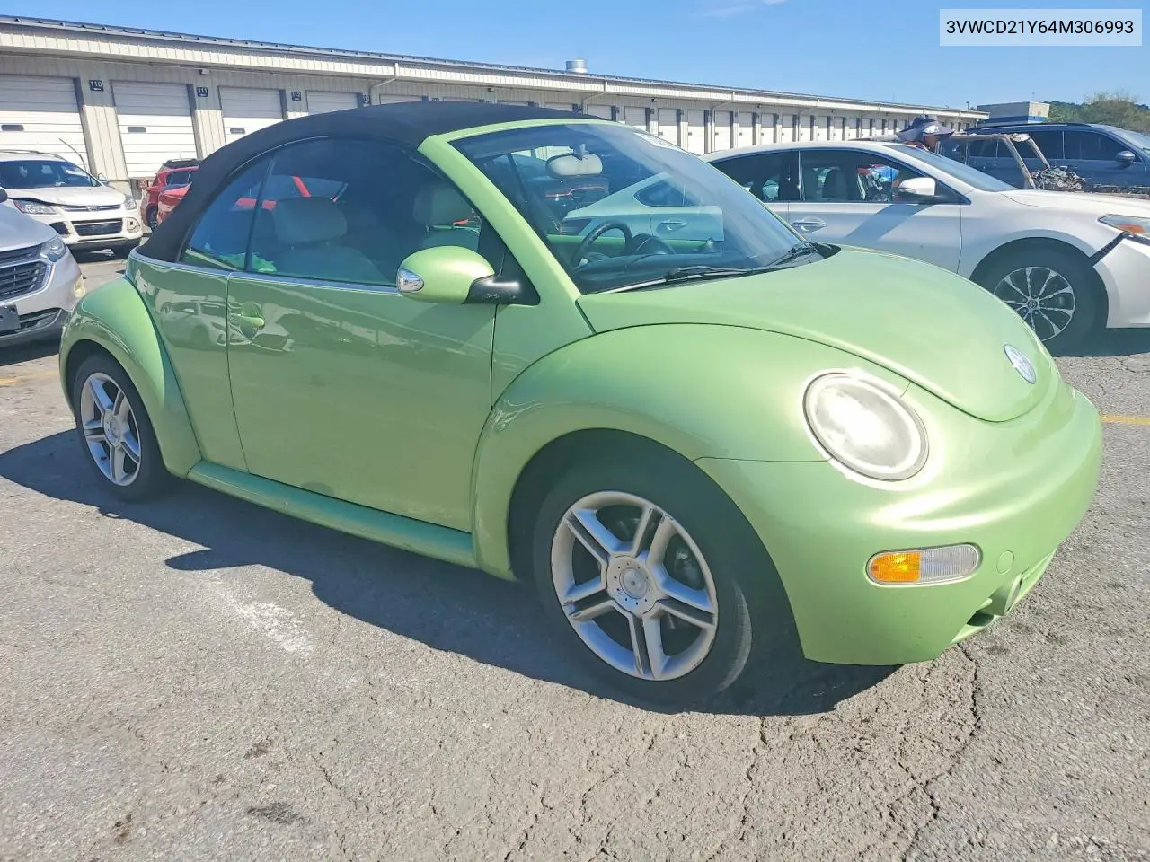 2004 VOLKSWAGEN BEETLE VIN 3VWCD21Y64M306993 — фото 4