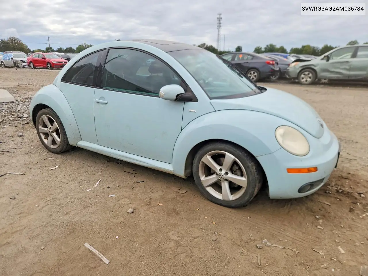 2010 VOLKSWAGEN BEETLE VIN 3VWRG3AG2AM036784 — фото 4