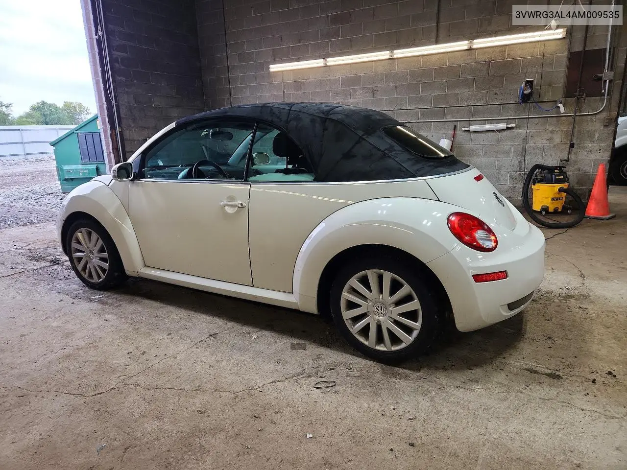 2010 VOLKSWAGEN BEETLE VIN 3VWRG3AL4AM009535 — фото 2