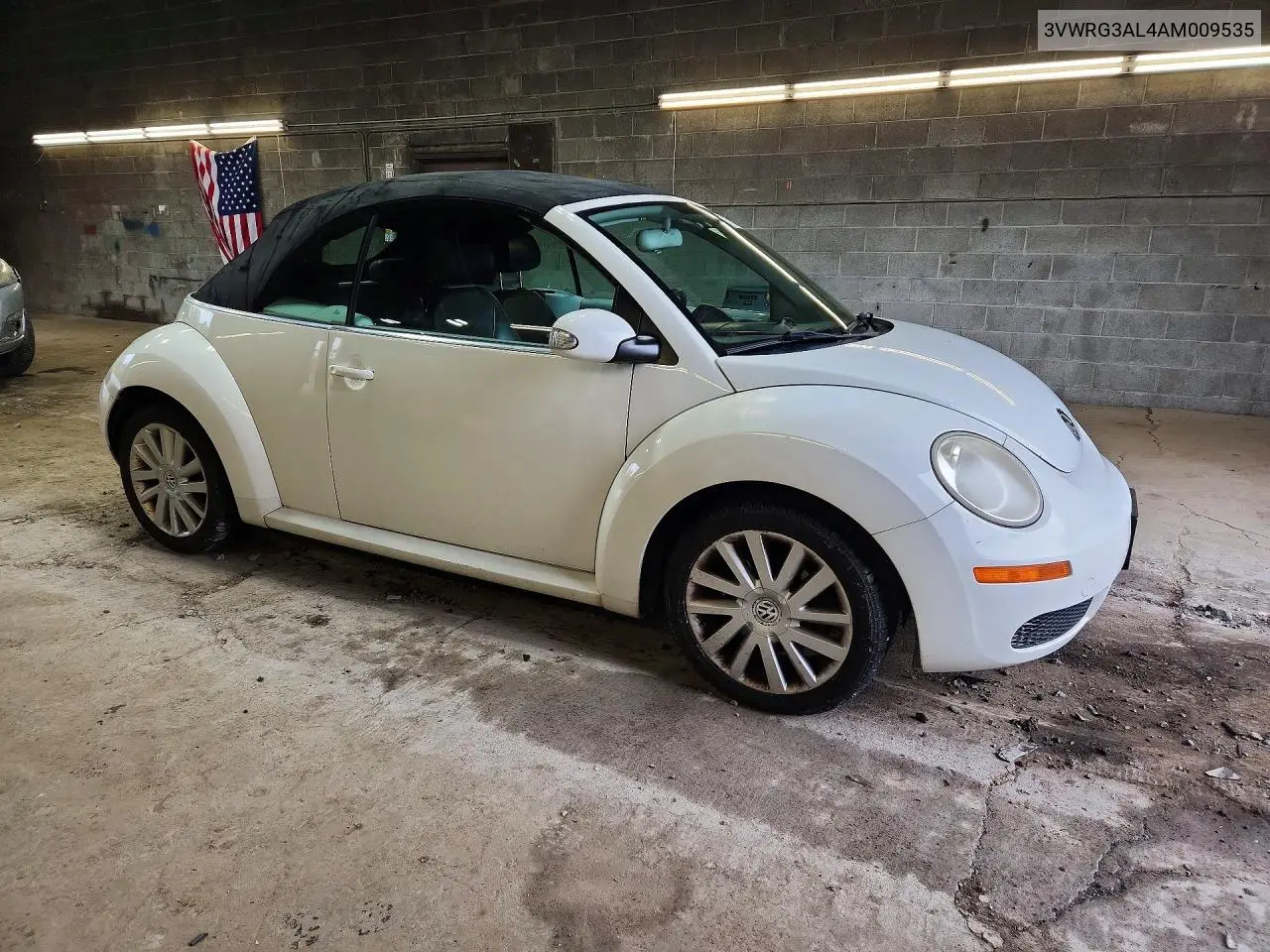 2010 VOLKSWAGEN BEETLE VIN 3VWRG3AL4AM009535 — фото 4