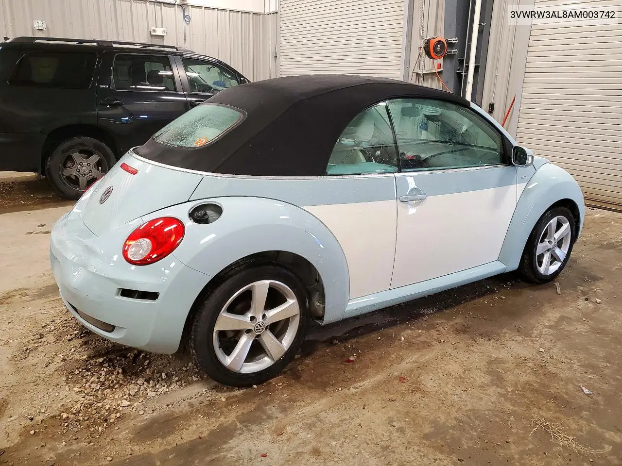 2010 VOLKSWAGEN BEETLE VIN 3VWRW3AL8AM003742 — фото 3