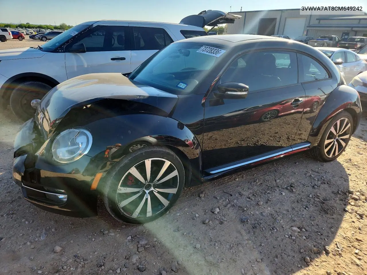 VOLKSWAGEN BEETLE 2012, VIN 3VWVA7AT8CM649242