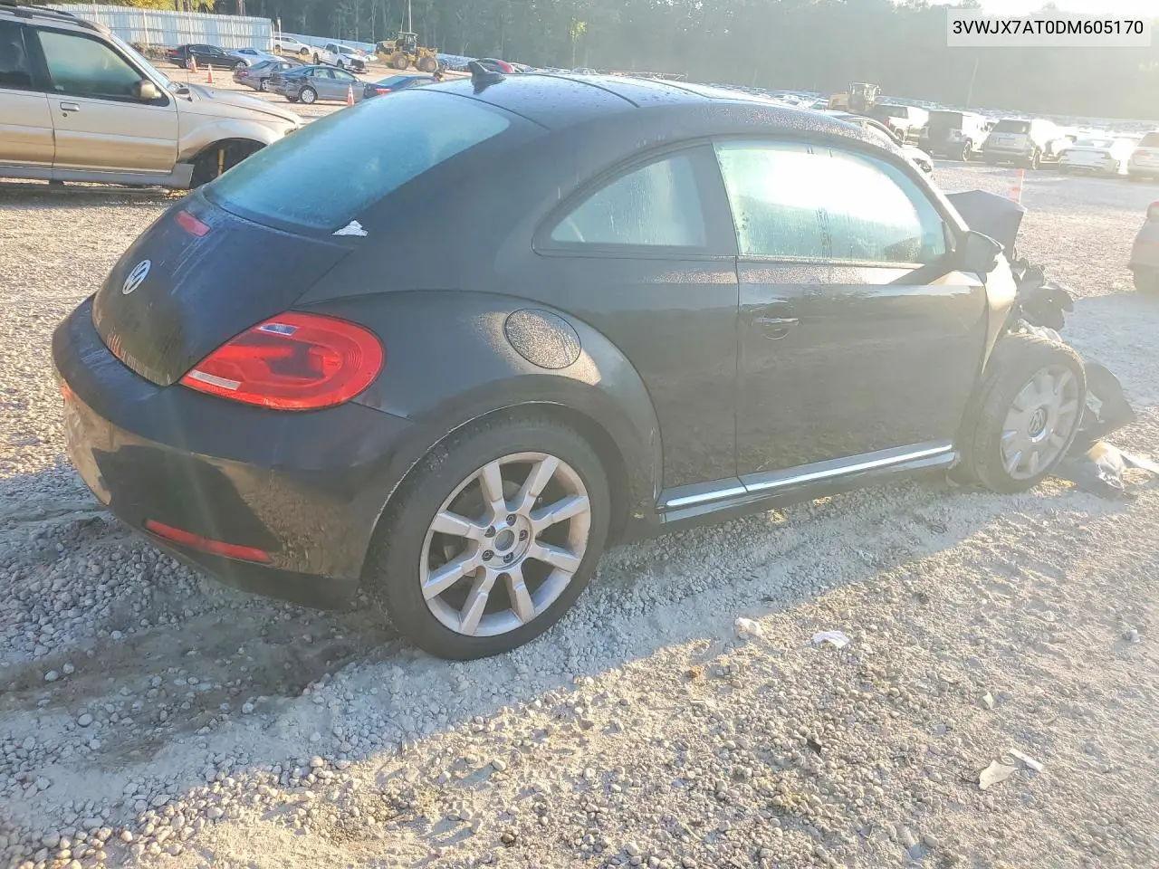 2013 VOLKSWAGEN BEETLE VIN 3VWJX7AT0DM605170 — фото 3