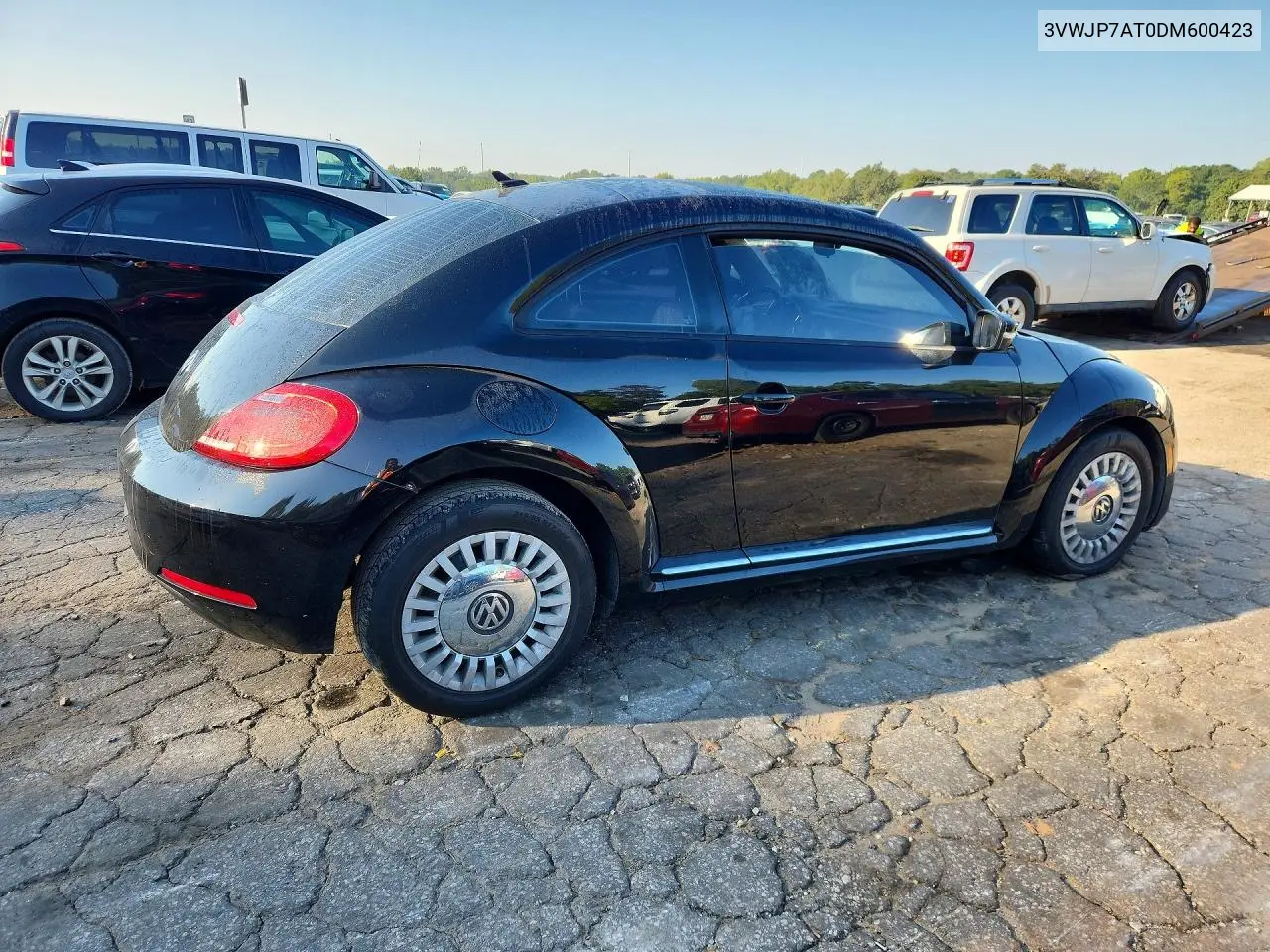 2013 VOLKSWAGEN BEETLE VIN 3VWJP7AT0DM600423 — фото 3