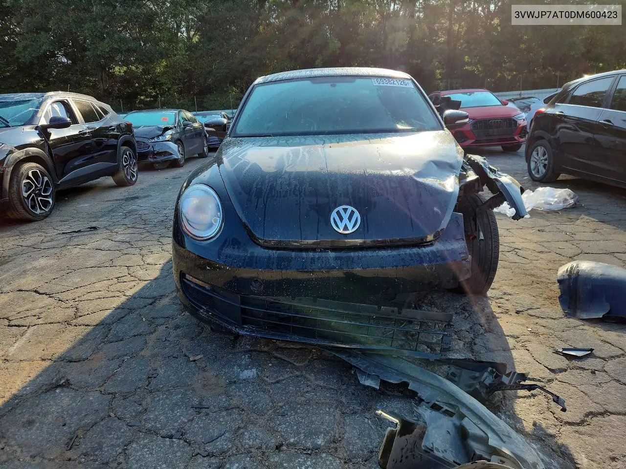 2013 VOLKSWAGEN BEETLE VIN 3VWJP7AT0DM600423 — фото 5