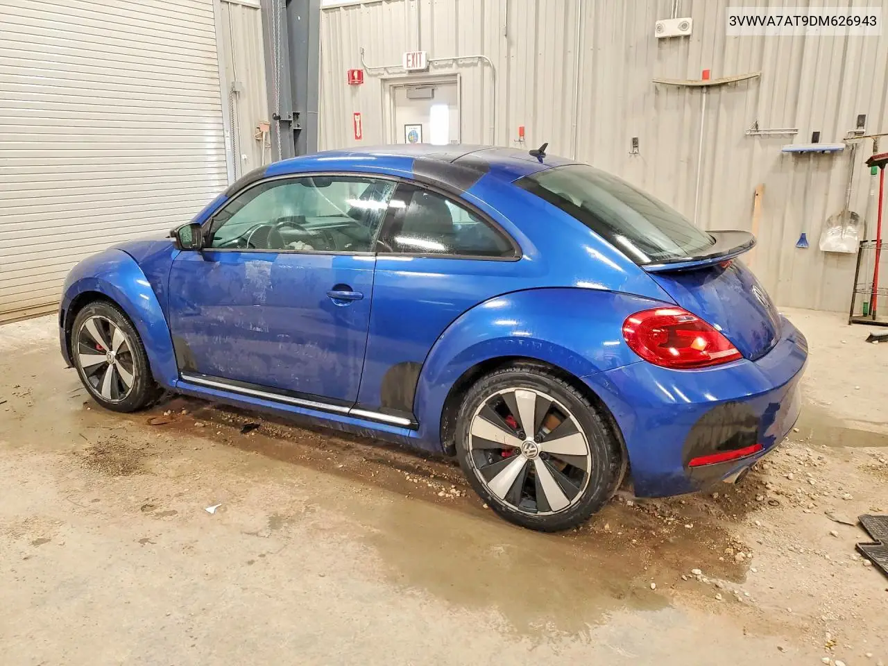 2013 VOLKSWAGEN BEETLE VIN 3VWVA7AT9DM626943 — фото 2