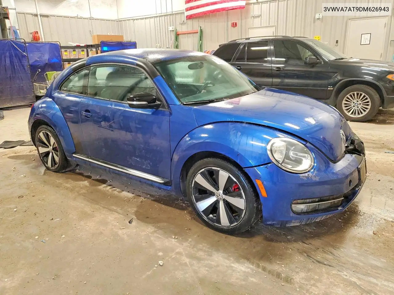 2013 VOLKSWAGEN BEETLE VIN 3VWVA7AT9DM626943 — фото 4