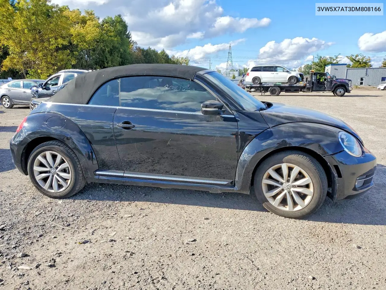 2013 VOLKSWAGEN BEETLE VIN 3VW5X7AT3DM808166 — фото 4