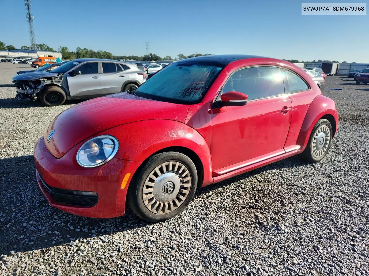 VOLKSWAGEN BEETLE 2013, VIN 3VWJP7AT8DM679968