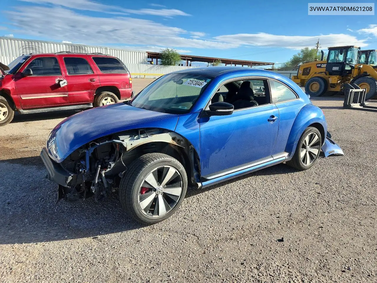 VOLKSWAGEN BEETLE 2013, VIN 3VWVA7AT9DM621208