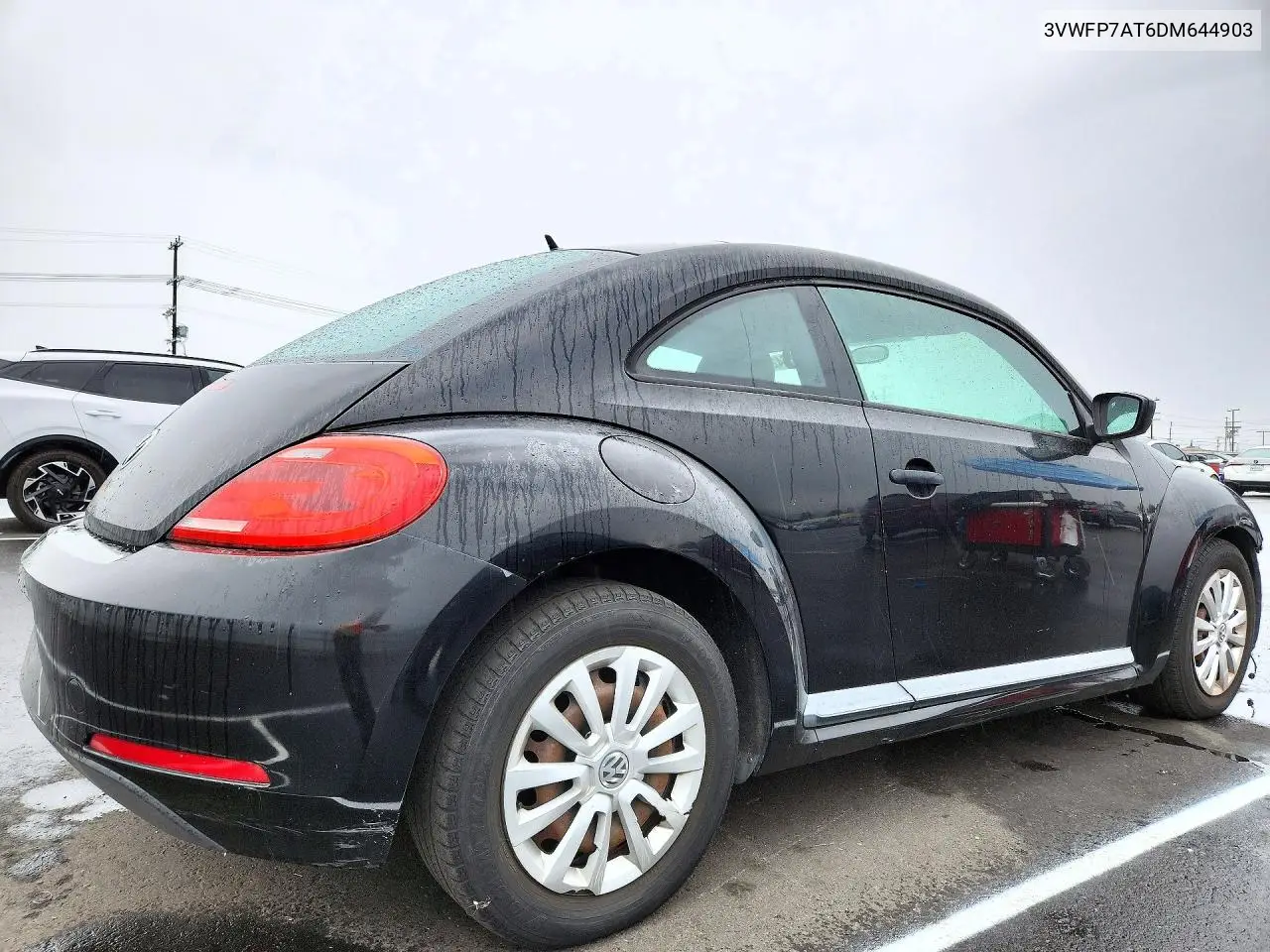 2013 VOLKSWAGEN BEETLE VIN 3VWFP7AT6DM644903 — фото 3