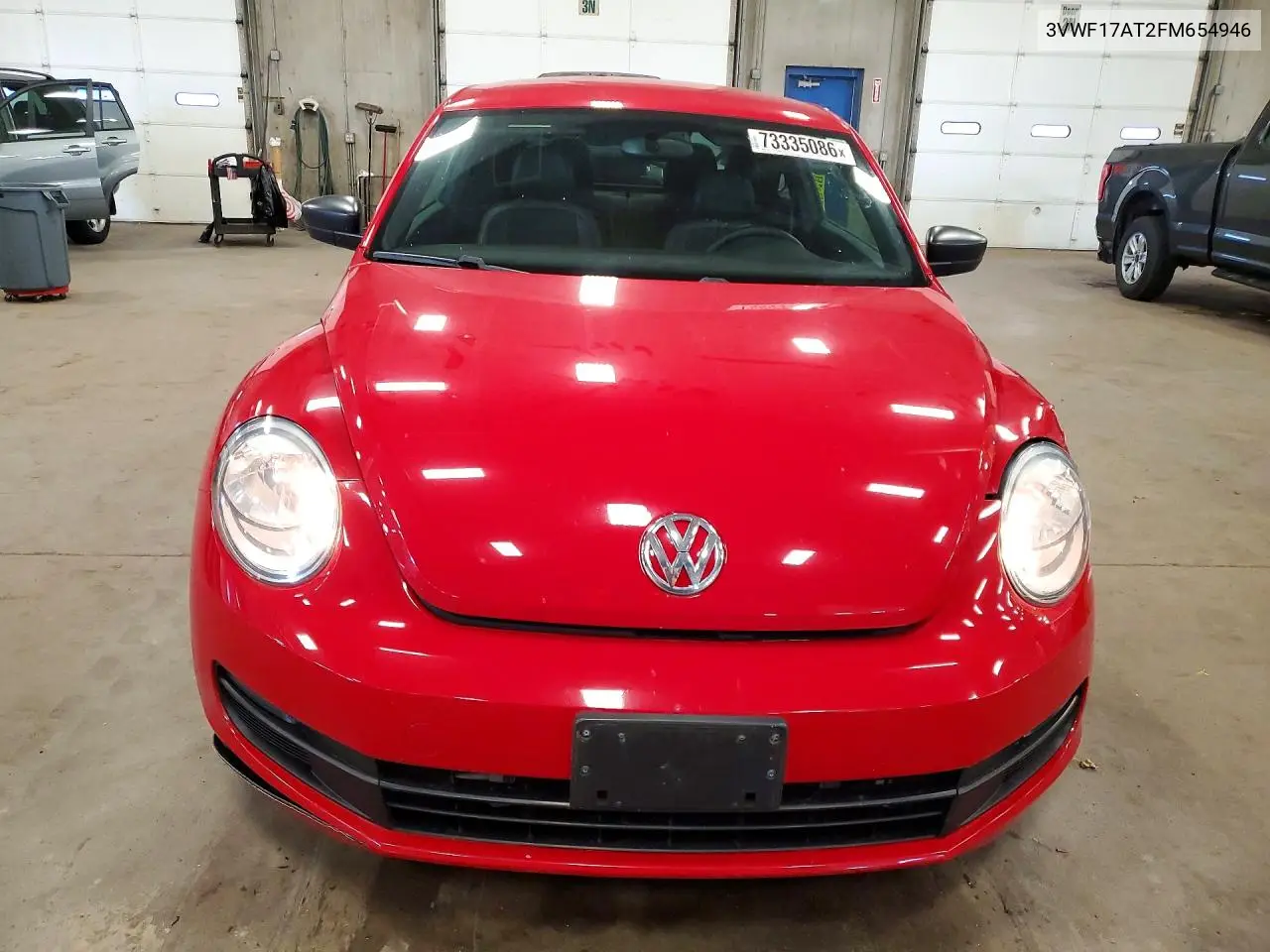 2015 VOLKSWAGEN BEETLE VIN 3VWF17AT2FM654946 — фото 5